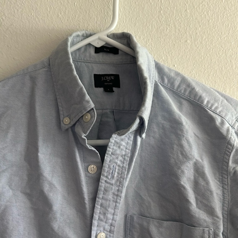 Men’s J. crew oxford long sleeve button down size small